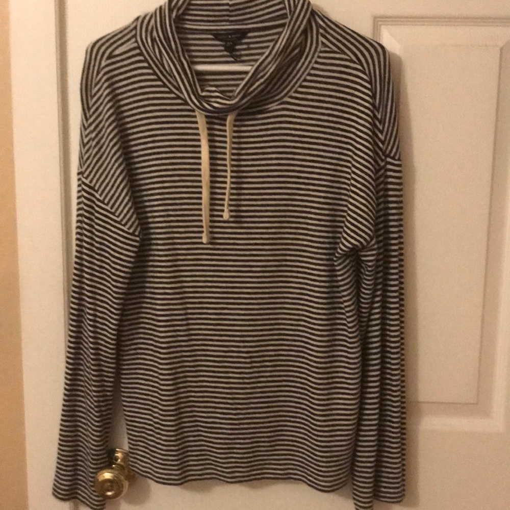 Lucky Brand Ultra Soft Cowl Neck Top